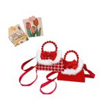  ✨ Túi Xách Bé Gái XT00102 – Tiểu Công Chúa Đỏ Rực – Dễ Thương Hết Nấc! 