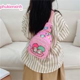  Túi Đeo Chéo Bé Gái XT00104 – Cute Pink Collection, 3 Mẫu Dễ Thương 