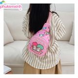  Túi Đeo Chéo Bé Gái XT00104 – Cute Pink Collection, 3 Mẫu Dễ Thương 