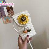  Túi Cói Đeo Chéo mini XT00130 