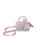  Túi Xách Bé Gái Ngọc Trai XT0096 – Thiết Kế Công Chúa, Dây Đeo Hồng Pastel, Phối Nơ Cực Xinh 