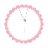  Dây chuyền nữ DC153 khóa vuông thanh dài – Titan chống xỉ, phong cách tối giản sang xịn ✨ 