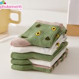  Vớ Họa Tiết Bơ Siêu Xinh VV0036 