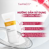  Kem Chống Nắng TaeHui 5 Màng Lọc SPF50+ PA++++ Với Niacinamide Sáng Da & Coenzyme Q10 Chống Oxy Hóa, Ngừa Lão Hóa 50ml 