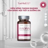  Viên Uống TaeHui Radinn Dầu Hoa Anh Thảo & Sâm Tố Nữ Hỗ Trợ Cân Bằng Nội Tiết, Dưỡng Da, Ngăn Lão Hóa 60 Viên 