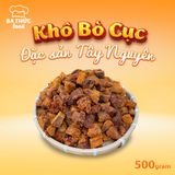  Khô Bò Cục ( Viên) Ba Thức Food chuẩn đặc sản Tây Nguyên 500gram - 1kg 