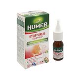 Xịt mũi Humer Stop Virus - Ngừa virus, cảm cúm, cảm lạnh (Hộp 1 chai 15ml)