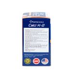 Thực phẩm bảo vệ sức khỏe PHARMA WORLD CALCI K-2 - Bổ sung canxi và một số vitamin, khoáng chất giúp chắc xương, hỗ trợ giảm nguy cơ loãng xương (Hộp 1 lọ x 60 viên)