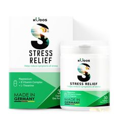 Kudos Stress Relief - Hỗ trợ giảm căng thẳng (Hộp 30 viên)