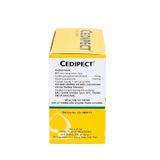Cedipect - Điều trị ho, long đàm (Hộp 10 vỉ x 10 viên)