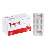 Tatanol 500mg - Giảm đau, hạ sốt (Hộp 10 vỉ x 10 viên)