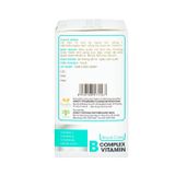 Thực phẩm bảo vệ sức khỏe B Complex Vitamin - Hỗ trợ giảm các triệu chứng mệt mỏi, căng thẳng, suy nhược thần kinh do thiếu magie, vitamin B6 (Hộp 1 lọ x 60 viên)