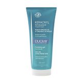 Ducray Keracnyl Gel Moussant - Gel rửa mặt cho da nhờn mụn, loại bỏ chất bẩn, giảm bã nhờn cho da dầu (Tuýp 200ml)