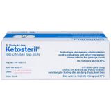Ketosteril - Phòng tránh và điều trị bệnh do rối loạn hoặc suy giảm cơ chế chuyển hoá protein trong bệnh suy thận mạn (Hộp 5 vỉ x 20 viên)