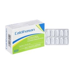 Caldihasan - Bổ sung calci và vitamin D (Hộp 03 vỉ x 10 viên)