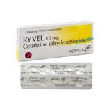 Ryvel - Điều trị viêm mũi dị ứng, mày đay (Hộp 3 vỉ x 10 viên)