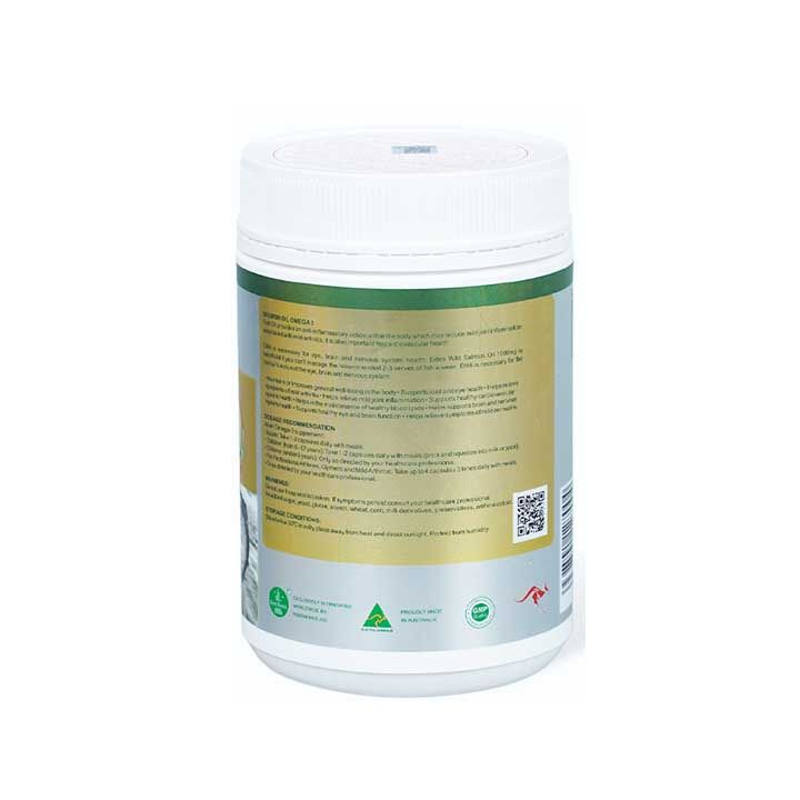 Eden BioCare Omega 3 Salmon Oil Fruity Bổ sung Omega 3 cho cơ thể, m