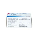 Cetirizine Stada 10mg - Giảm triệu chứng viêm mũi dị ứng, mày đay mạn tính (Hộp 10 vỉ x 10 viên)