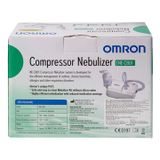 Máy xông khí dung Omron NE-C801 - Hỗ trợ kiểm soát hen suyển, viêm phế quản mãn tính, dị ứng (Hộp 1 cái)