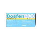 Bosfen Tab 400mg - Điều trị đau, sốt và viêm mức độ nhẹ đến trung bình (Hộp 5 vỉ x 10 viên)