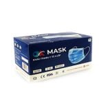 Khẩu trang y tế 4 lớp OK Mask - Màu xanh (Hộp 50 cái)