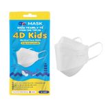 Ok Mask 4D Kids - Màu trắng (Gói 6 cái)