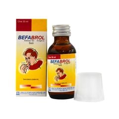 Befabrol 30 - Giảm ho, long đàm (Hộp 1 chai 30ml)