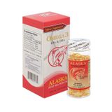 Thực phẩm bảo vệ sức khỏe Alaska Deep Sea Fish Oil Omega 3 - Hỗ trợ duy trì sức khỏe tim mạch (Hộp 1 chai 100 viên)