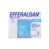 Efferalgan 150mg - Giảm đau, hạ sốt (Hộp 12 gói)