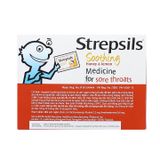 Strepsils Soothing Honey & Lemon - Viên ngậm trị đau họng (Hộp 50 gói x 2 viên)