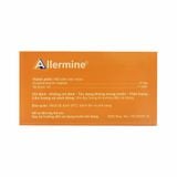 Allermine 4mg - Dùng trong các trường hợp dị ứng (Hộp 10 vỉ x 20 viên)