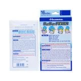 Miếng dán hạ sốt Hisamitsu ByeBye Fever (Hộp 8 túi x 2 miếng)