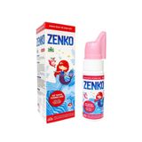 Xịt mũi Zenko Trẻ Em - Giúp phục hồi và tăng cường sức khỏe niêm mạc, giúp sát khuẩn, giúp kháng viêm (Chai 75ml)