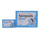 Strepsils Cool - Viên ngậm kháng khuẩn giảm đau họng (Hộp 50 gói x 2 viên)