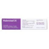 Rabestad 20mg - Điều trị bệnh trào ngược dạ dày, thực quản (Hộp 3 vỉ x 10 viên)