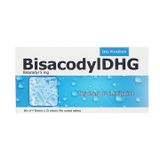 BisacodylDHG 5 mg - Điều trị táo bón (Hộp 4 vỉ x 25 viên)