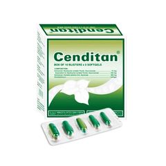 Cenditan - Hỗ trợ điều trị các trường hợp sau: táo bón, trĩ, giải nhiệt, thông tiểu, mát gan, giải độc (Hộp 10 vỉ x 5 viên)