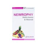 Viên nang mềm Newrophy Multivitamin Minerals Indico - Bổ sung vitamin tổng hợp (Hộp 3 vỉ x 10 viên)