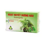 Hoạt huyết dưỡng não Dutamginko - Điều trị thiểu năng tuần hoàn não (Hộp 1 túi x 5 vỉ x 20 viên)