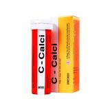 C-Calci OPC - Phòng ngừa và điều trị tình trạng thiếu vitamin C và calci (Tuýp x 10 viên sủi)