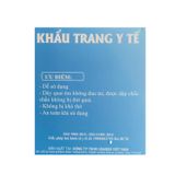Khẩu trang y tế 4 lớp PA - Màu xanh (Hộp 50 cái)