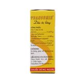 Trancumin dầu trị bỏng - Điều trị bỏng, giúp vết thương mau lành (Hộp 1 chai 25ml)