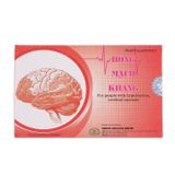 Thực phẩm bảo vệ sức khỏe Hồng Mạch Khang - Giúp tăng cường lưu thông máu, hỗ trợ giảm các triệu chứng của huyết áp thấp (Hộp 3 vỉ x 10 viên)