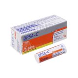 UPSA-C 1g - Điều trị tình trạng thiếu hụt vitamin C (Hộp 1 tuýp 10 viên)