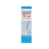 Calciumboston 500mg - Phòng ngừa và điều trị các tình trạng thiếu calci (Hộp 1 tuýp x 20 viên)