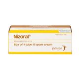 Nizoral 20mg/g - Điều trị nhiễm nấm ngoài da, viêm da tiết bã (Hộp 1 tube 15g)