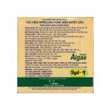 Tảo viên Spirulina vùng biển nước sâu Algae - Hỗ trợ tăng cường sức đề kháng (Hộp 1500 viên)
