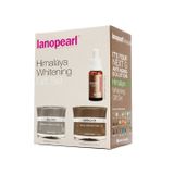 Lanopearl Himalaya Whitening Gift Set - Nhẹ nhàng loại bỏ các tế bào chết có chứa melanin; Giữ ẩm, chống lão hoá (Bộ 125ml)