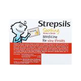Strepsils Soothing Honey & Lemon - Viên ngậm trị đau họng (Hộp 50 gói x 2 viên)