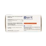 Evyx-5mg - Giảm các triệu chứng do viêm mũi dị ứng (Hộp 10 vỉ x 10 viên)